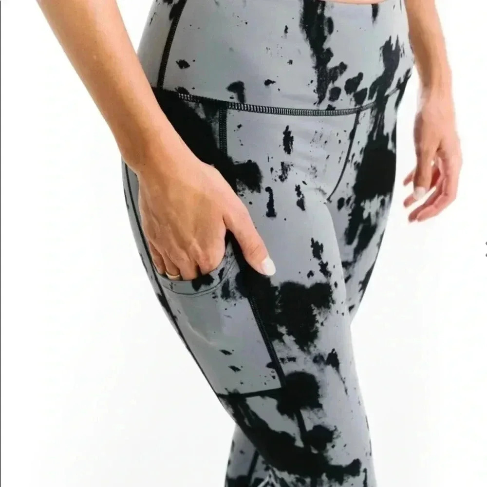 Zyia Slate Oxidation Soft & Snug Leggings